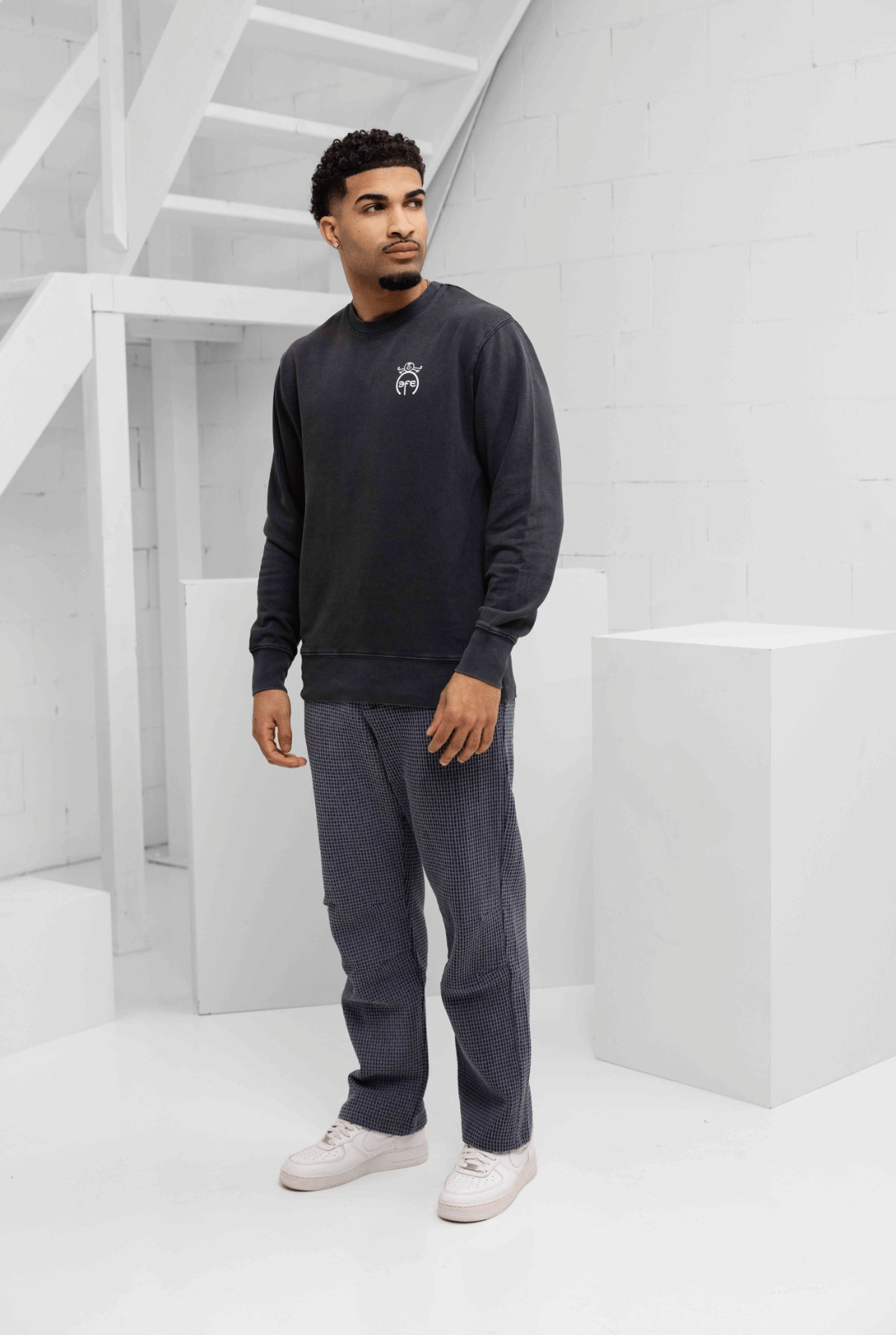 Grey Glitter Sweater