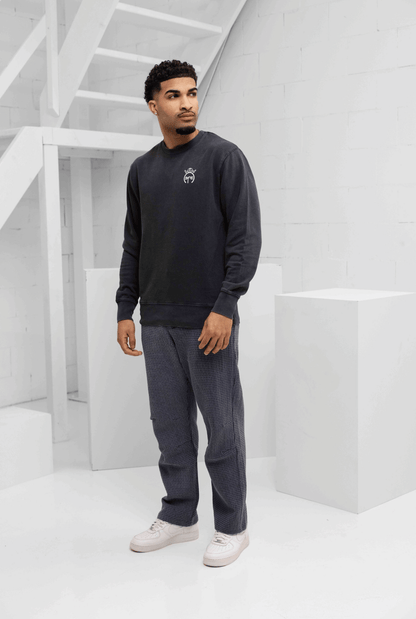 Grey Glitter Sweater