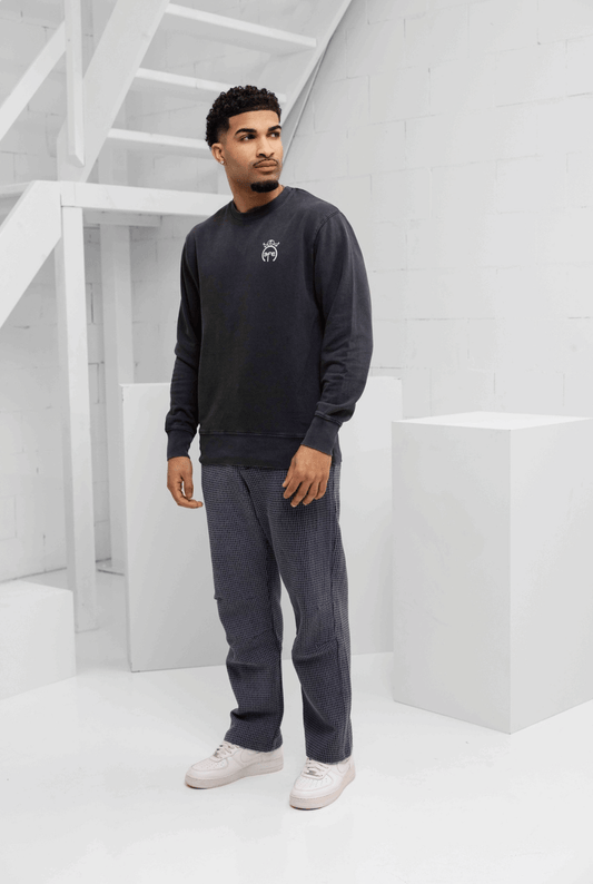 Grey Glitter Sweater