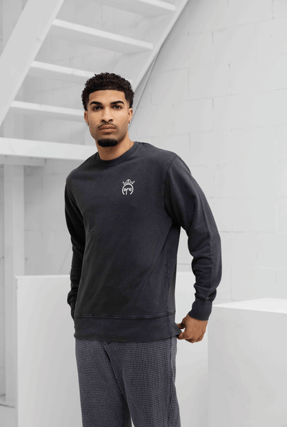 Grey Glitter Sweater