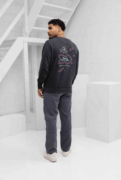 Grey Glitter Sweater